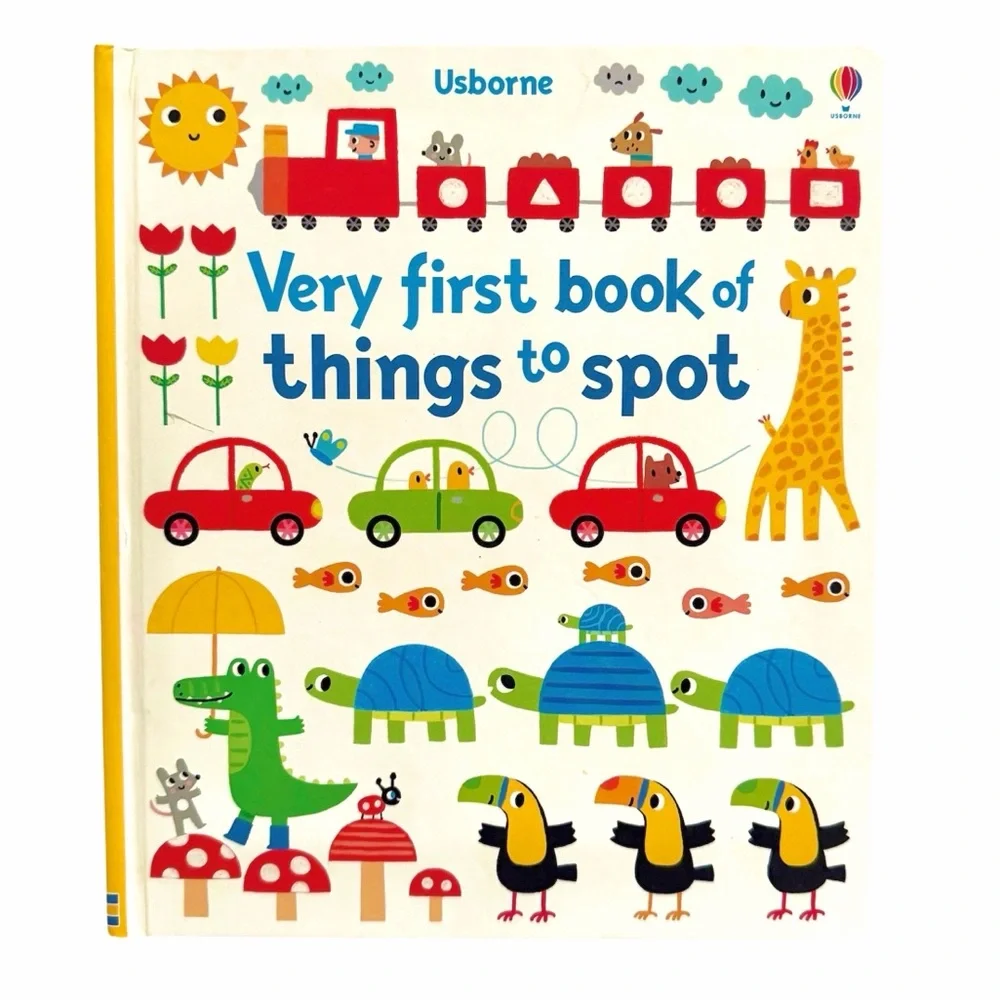 Usborne Very First Book of Things to Spot Toddler Board Book — Brans New